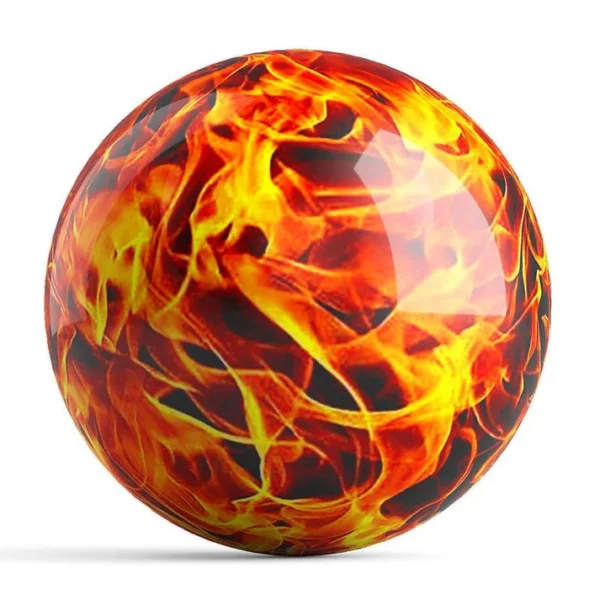 OTB Custom Flames Bowling Ball